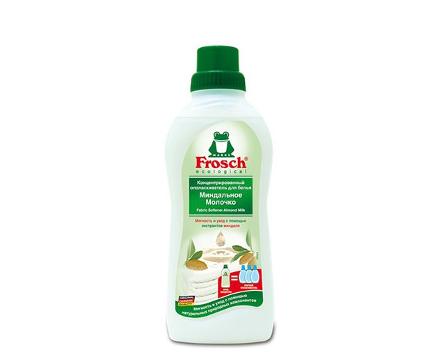 Frosch სარეცხის დამარბილებელი ნუშის რძე 750მლ
